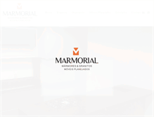 Tablet Screenshot of marmorial.com.br